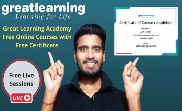 Great Learning Free Courses with Certificates