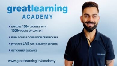 great learning - free courses with certificate