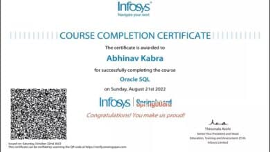infosys springboard free courses