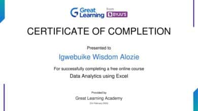 Great Learning Certificate Value