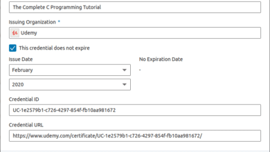 How to Add Udemy Certificate to Linkedin