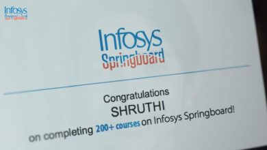 Infosys Springboard Course