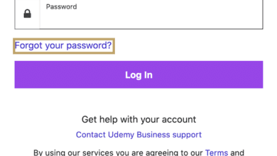 Udemy Login With Password