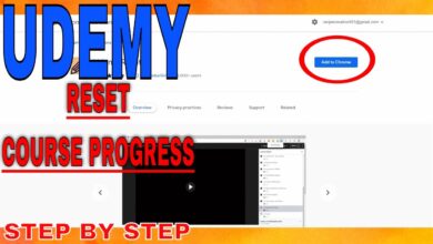 Udemy Reset Course Progress