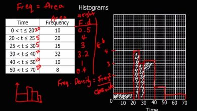 histograms maths genie