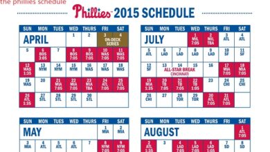 the phillies schedule