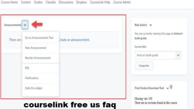 courselink free us faq