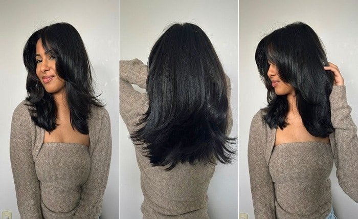 butterfly haircut