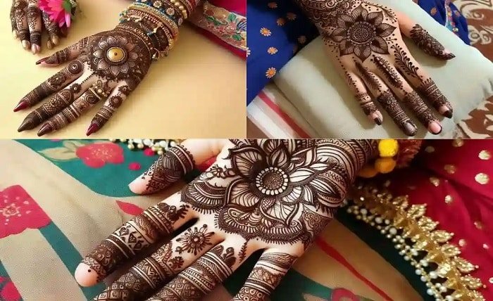 mehndi design simple